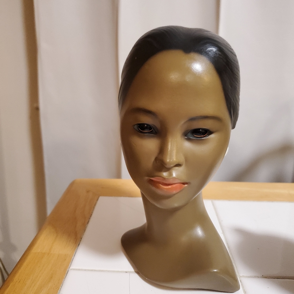 Gorgeous Vintage Polynesian Girl by famous Sculpter Marwal